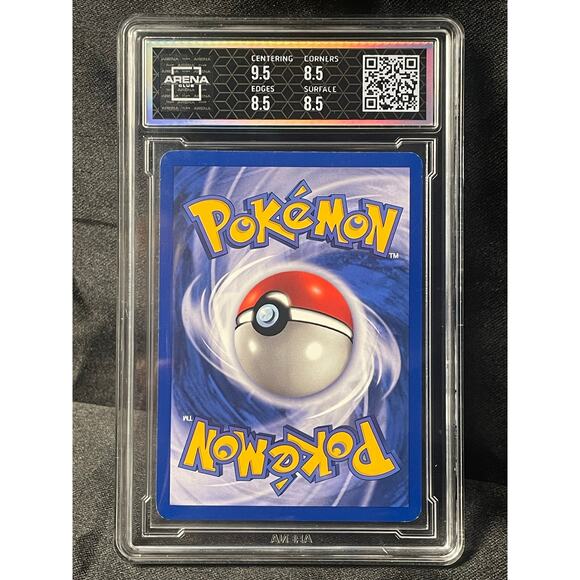 2002 Poliwrath #24 Pokémon Expedition Holo ArenaClub Graded NM-MINT+ 8.5 - Picture 3 of 4